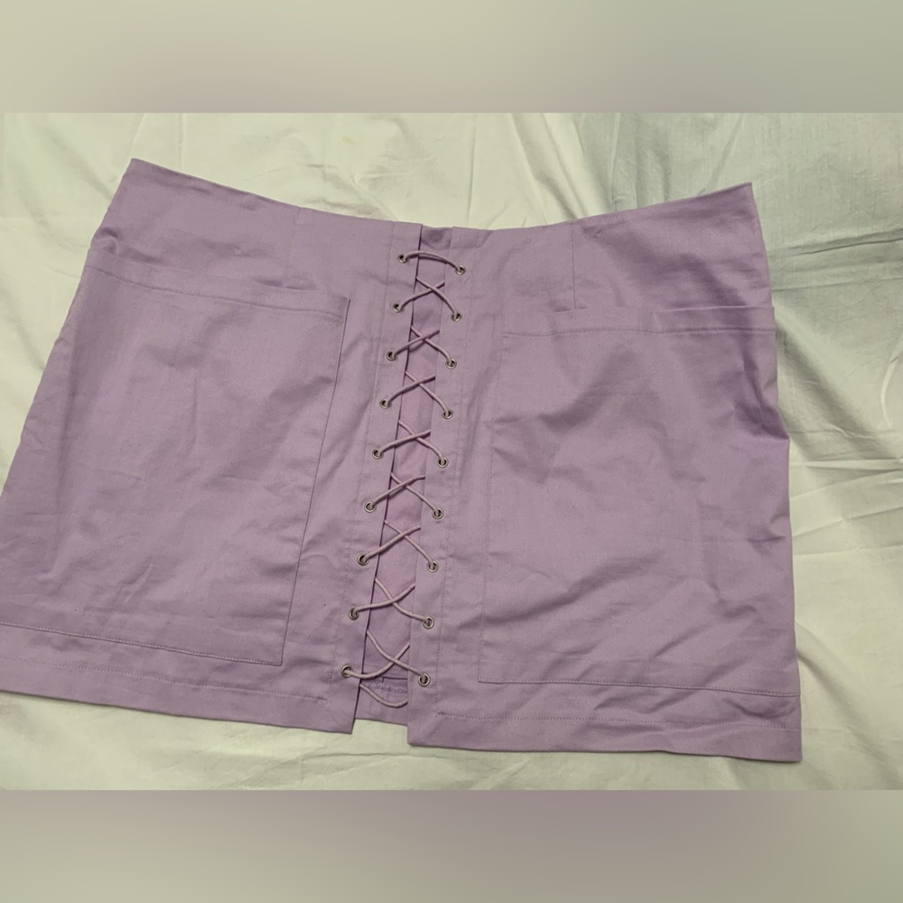 Cider lace front mini skirt size 4xl